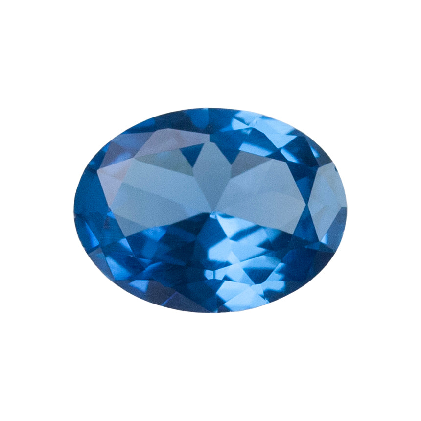 Lab Gemstone - Blue Spinel - Oval