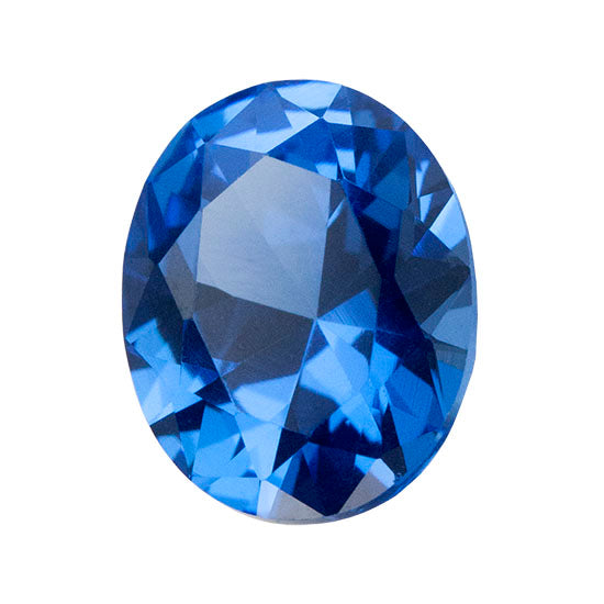 Lab Gemstone - Blue Spinel - Oval