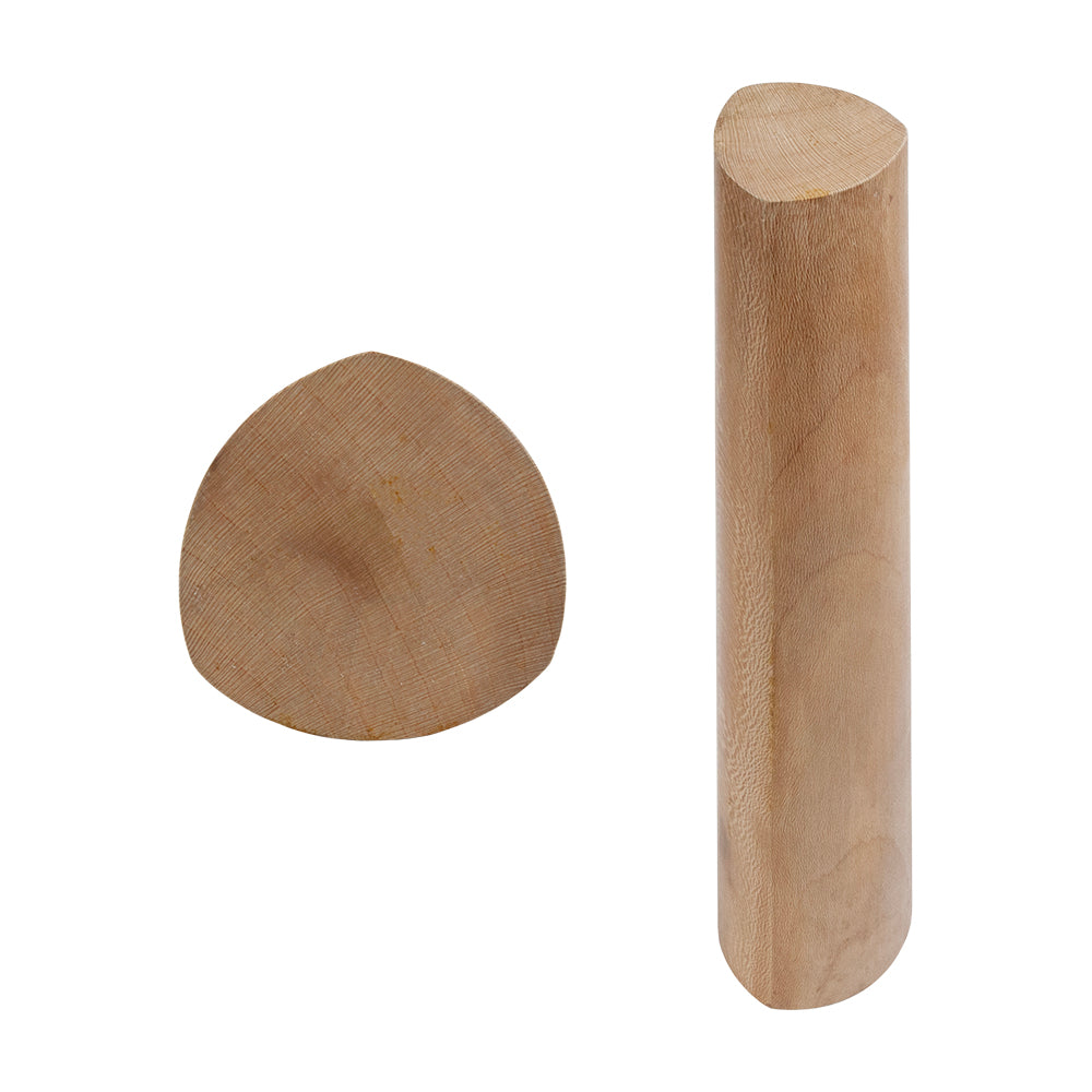 Wood Bracelet Mandrel - Domed Triangle