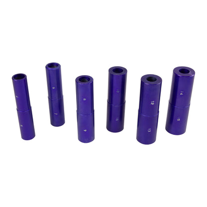 purple metal Mandrel - Multi Mandrel - Whole Size Mandrels