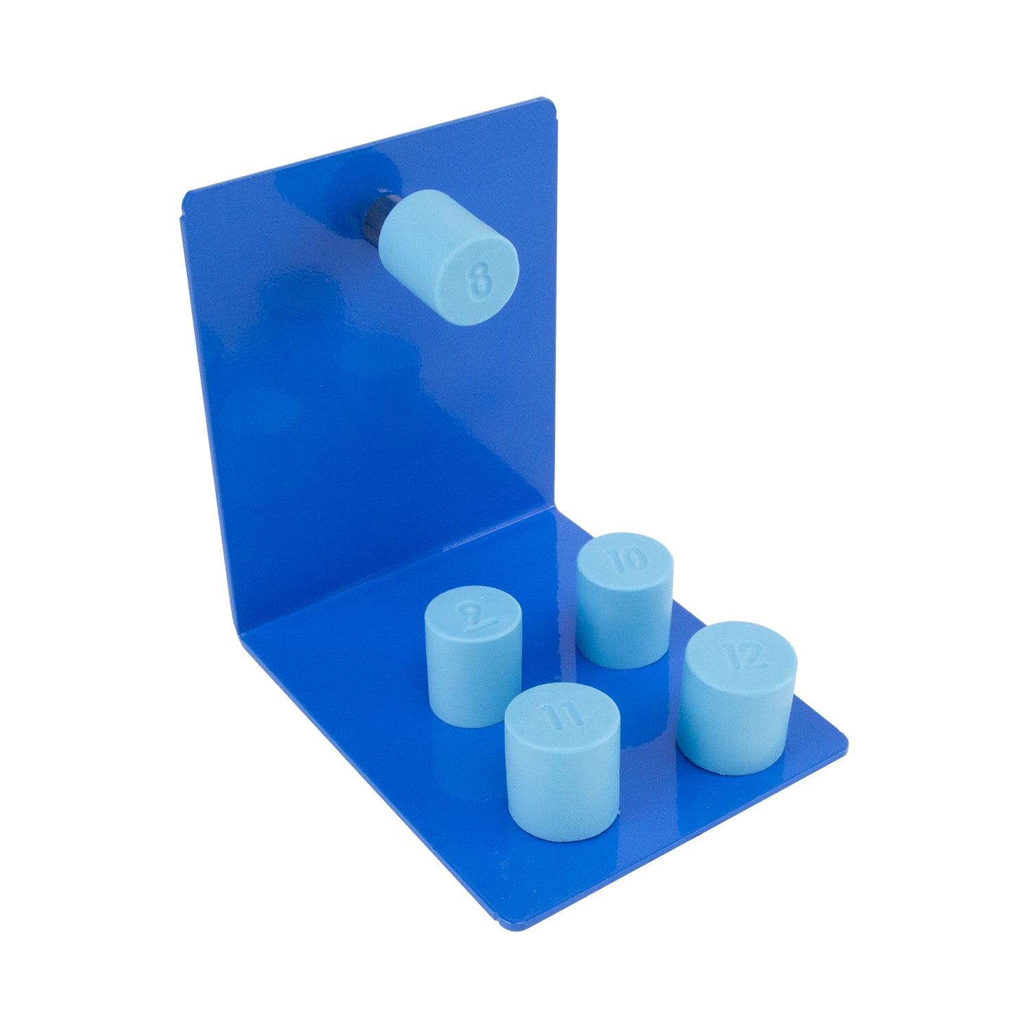 Cool Tools Silicone Ring Mandrels blue whole sizes with metal stand
