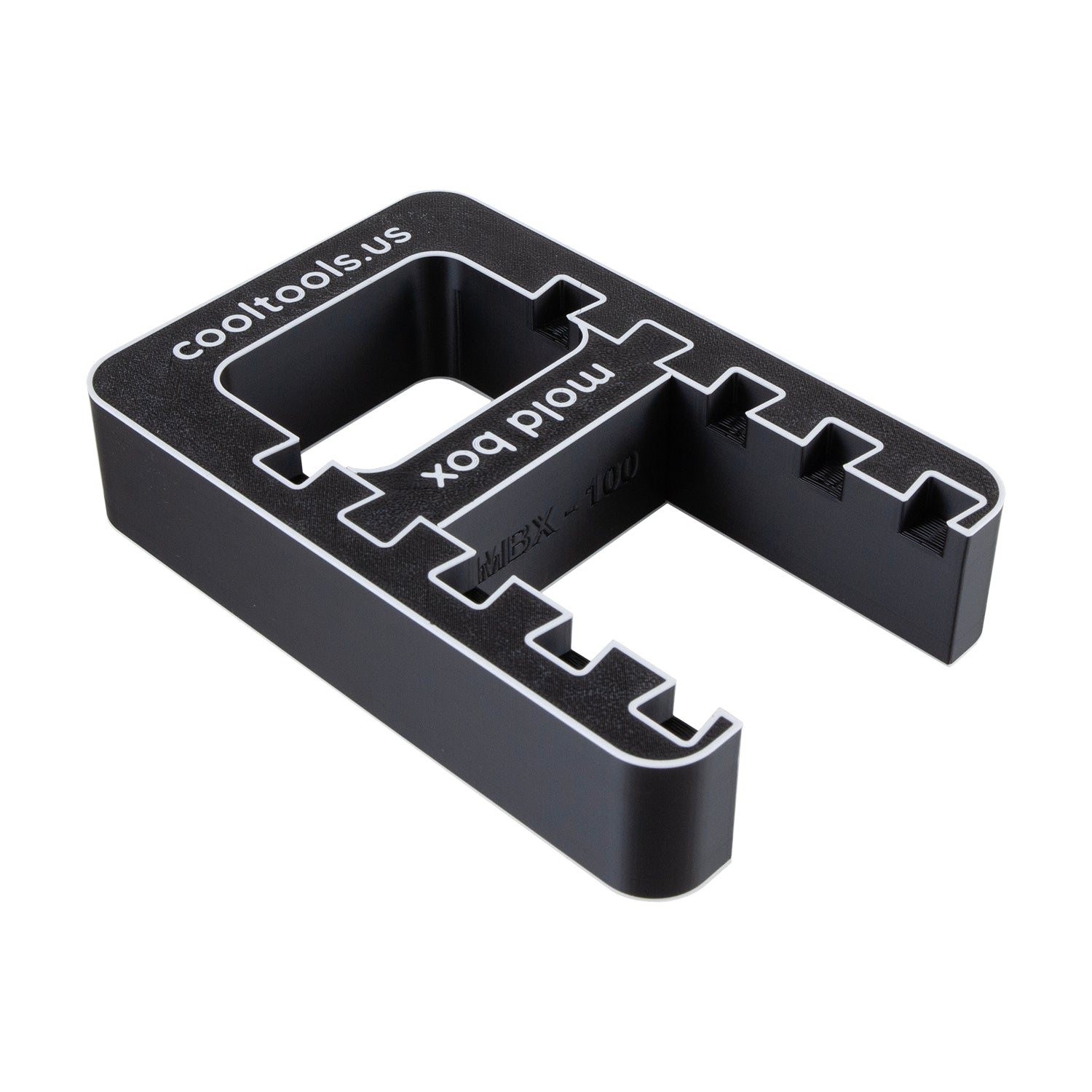 black plastic Cool Tools Adjustable Mold Box