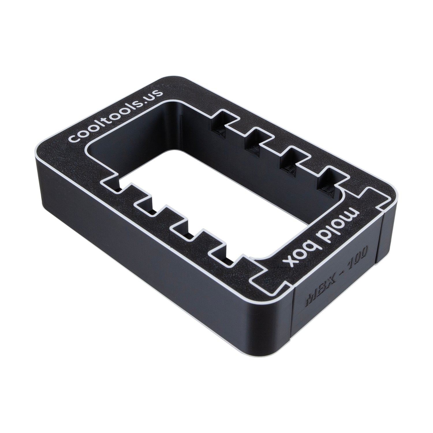 black plastic Cool Tools Adjustable Mold Box