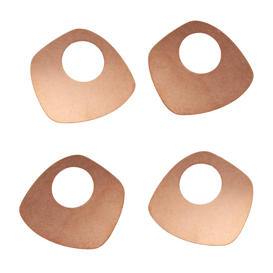 Copper Blanks - Open Cushion - Pkg/4