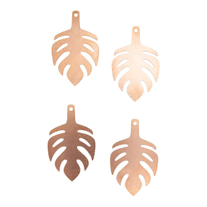Copper Blanks - Monstera - Pkg/4