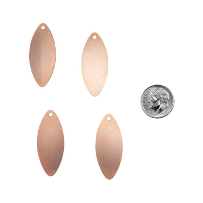 Copper Blanks - Pod - Pkg/4 with dime