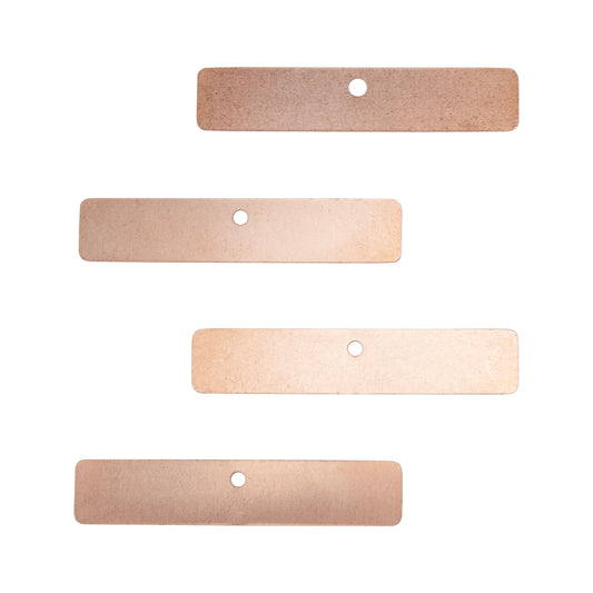 Copper Blanks - Bar - Pkg/4
