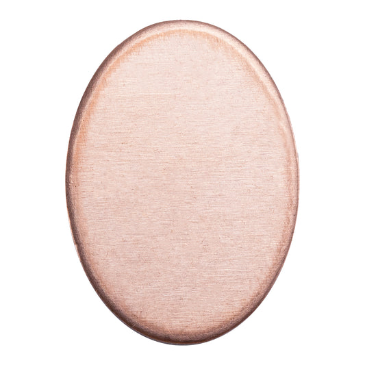 Copper Shape - Oval - 3/4" Pkg/6