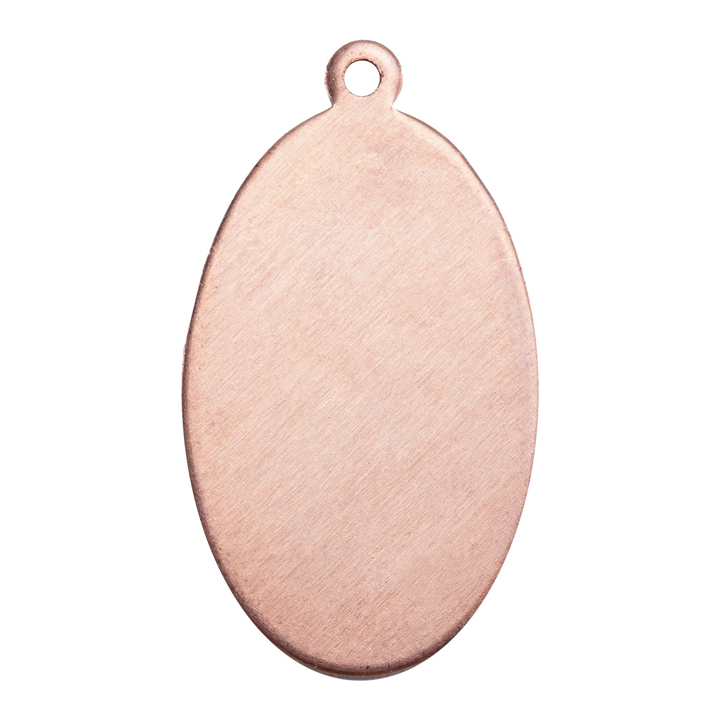 Copper Shape - Oval Pendant - 5/8" x 1-1/8" Pkg/6
