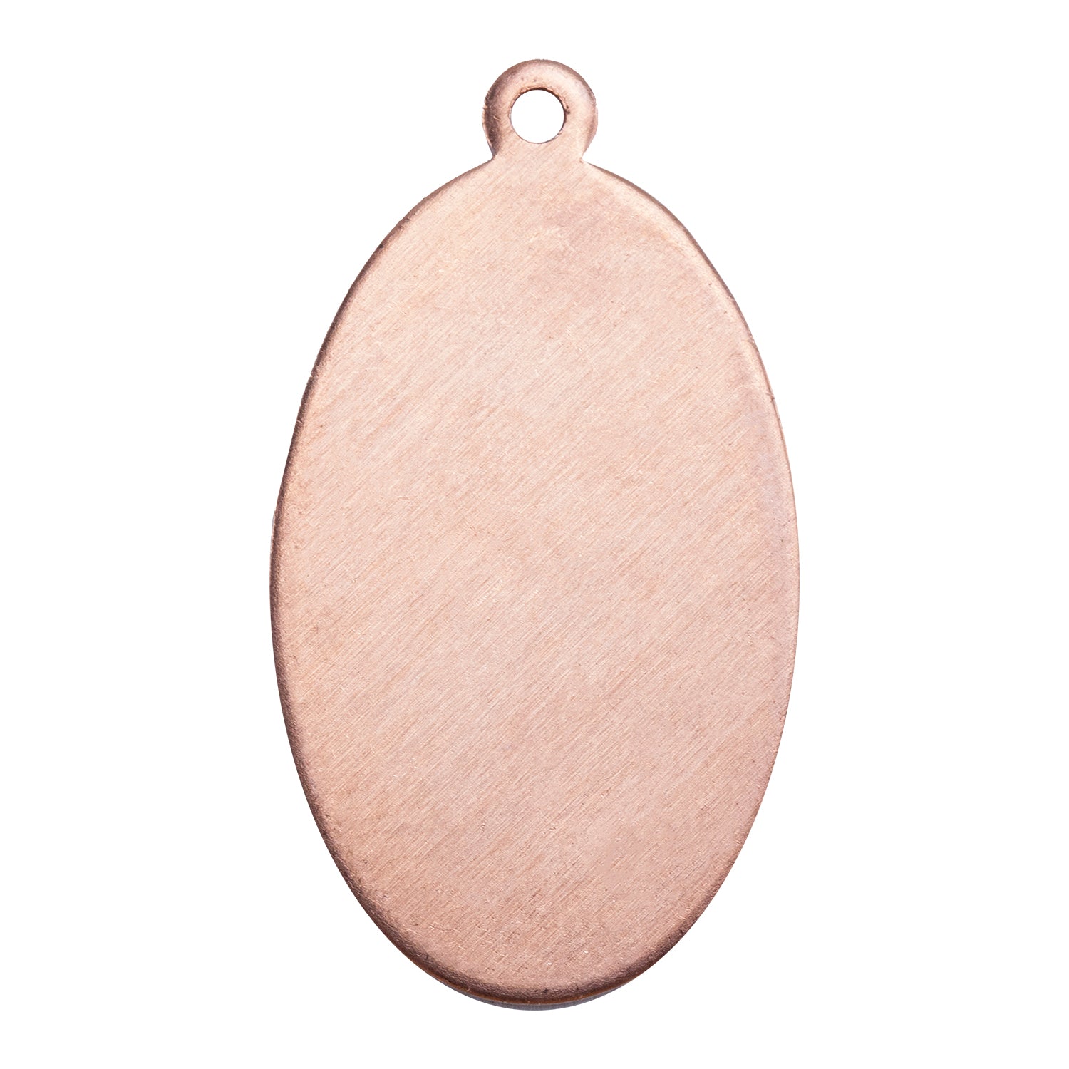Copper Shape - Oval Pendant - 5/8" x 1-1/8" Pkg/6