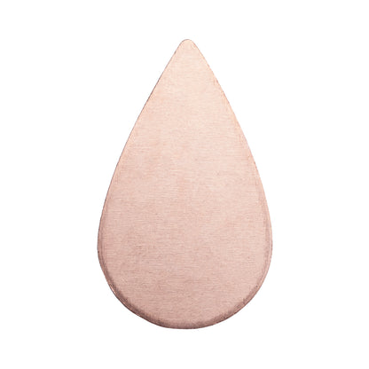 Copper Shape - Oval Teardrop - 3/4" x 1-1/4" Pkg/6 - Cool Tools