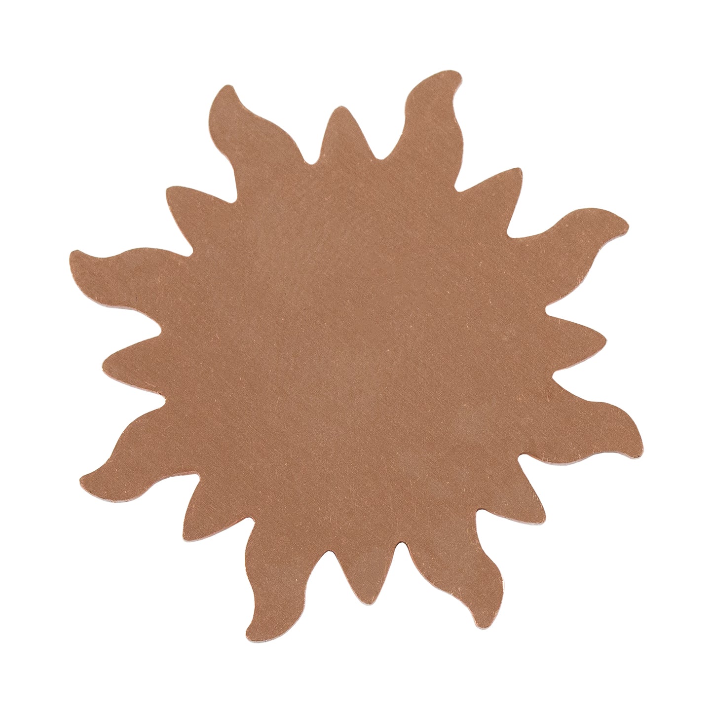Copper Shape - Sunburst - 1-1/4" - Pkg/6