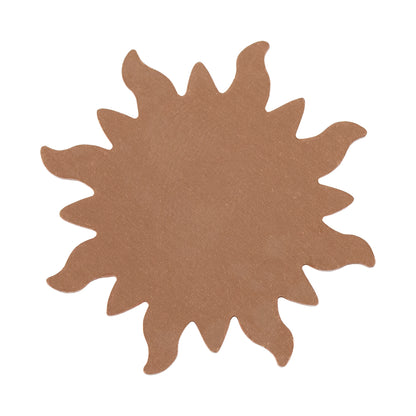 Copper Shape - Sunburst - 1-1/4" - Pkg/6