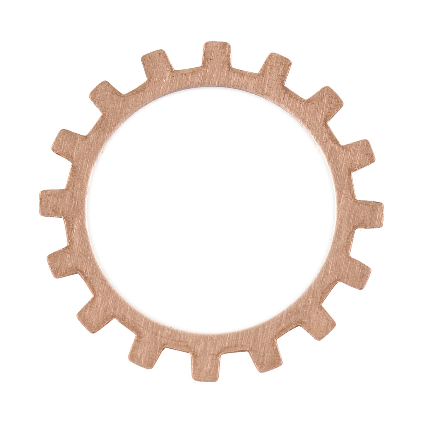 Copper Shape - Gear Open - 3/4" Pkg/6
