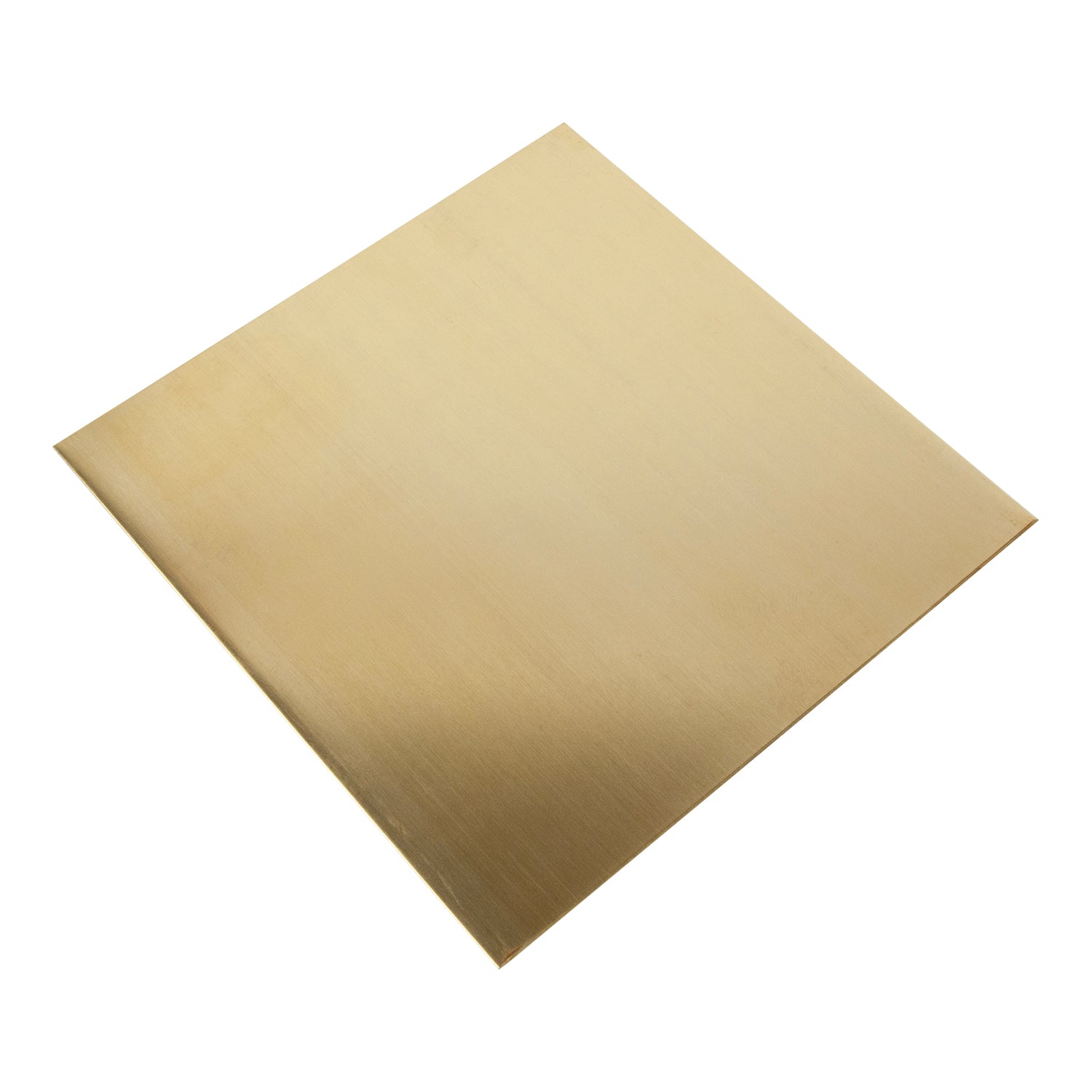 Metal Sheet - Red Brass - Square 6"