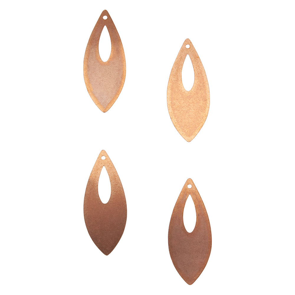 Copper Blanks - Open Pod 39mm - Pkg/4