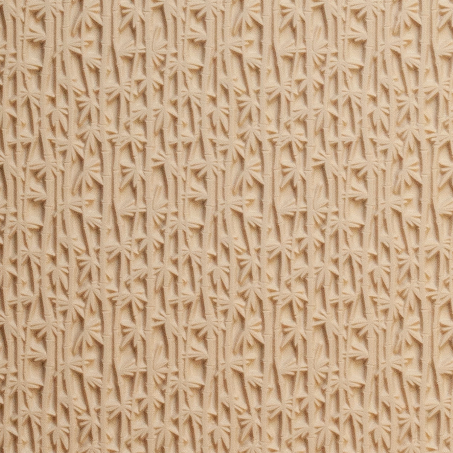 Mega Texture Tile - Bamboo Use to impress texture in soft clays. Mega Texture Tiles are perfect for projects both large and small. Mega Tiles measure 9-1/4" x 6" and are about 7 times larger than Texture Tiles. These textures are flexible, washable and can be used with any soft clay.
