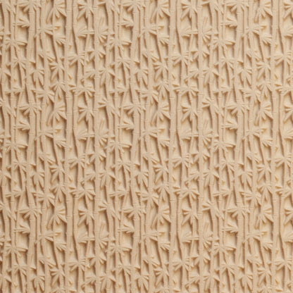 Mega Texture Tile - Bamboo Use to impress texture in soft clays. Mega Texture Tiles are perfect for projects both large and small. Mega Tiles measure 9-1/4" x 6" and are about 7 times larger than Texture Tiles. These textures are flexible, washable and can be used with any soft clay.