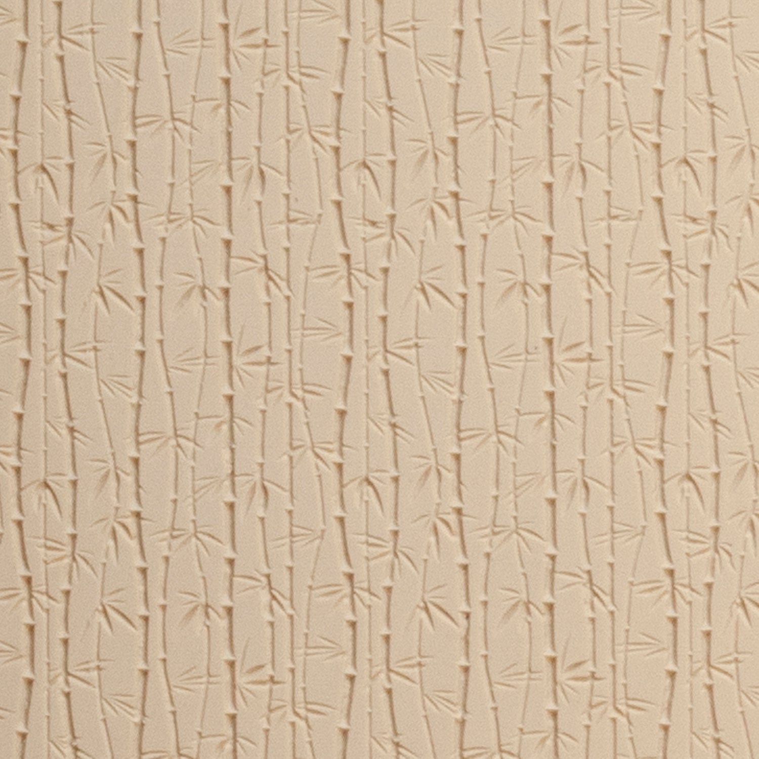 Mega Texture Tile - Bamboo Embossed Use to impress texture in soft clays. Mega Texture Tiles are perfect for projects both large and small. Mega Tiles measure 9-1/4" x 6" and are about 7 times larger than Texture Tiles. These textures are flexible, washable and can be used with any soft clay.
