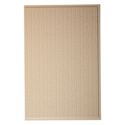 Mega Texture Tile - Bamboo Embossed Use to impress texture in soft clays. Mega Texture Tiles are perfect for projects both large and small. Mega Tiles measure 9-1/4" x 6" and are about 7 times larger than Texture Tiles. These textures are flexible, washable and can be used with any soft clay.