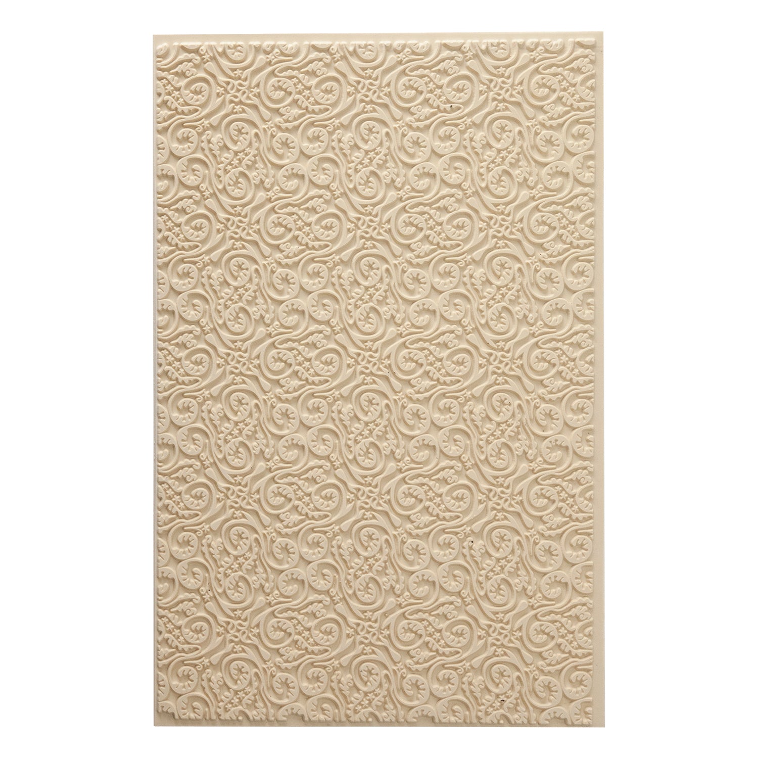 Mega Texture Tile - Desert Wind. Use to impress texture in soft clays. Mega Texture Tiles are perfect for projects both large and small. Mega Tiles measure 9-1/4" x 6" and are about 7 times larger than Texture Tiles. These textures are flexible, washable and can be used with any soft clay.