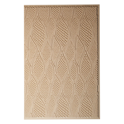 Mega Texture Tile - Be Scaled Use to impress texture in soft clays. Mega Texture Tiles are perfect for projects both large and small. Mega Tiles measure 9-1/4" x 6" and are about 7 times larger than Texture Tiles. These textures are flexible, washable and can be used with any soft clay.