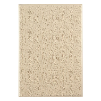 Mega Texture Tile - Tribal Vines. Use to impress texture in soft clays. Mega Texture Tiles are perfect for projects both large and small. Mega Tiles measure 9-1/4" x 6" and are about 7 times larger than Texture Tiles. These textures are flexible, washable and can be used with any soft clay.