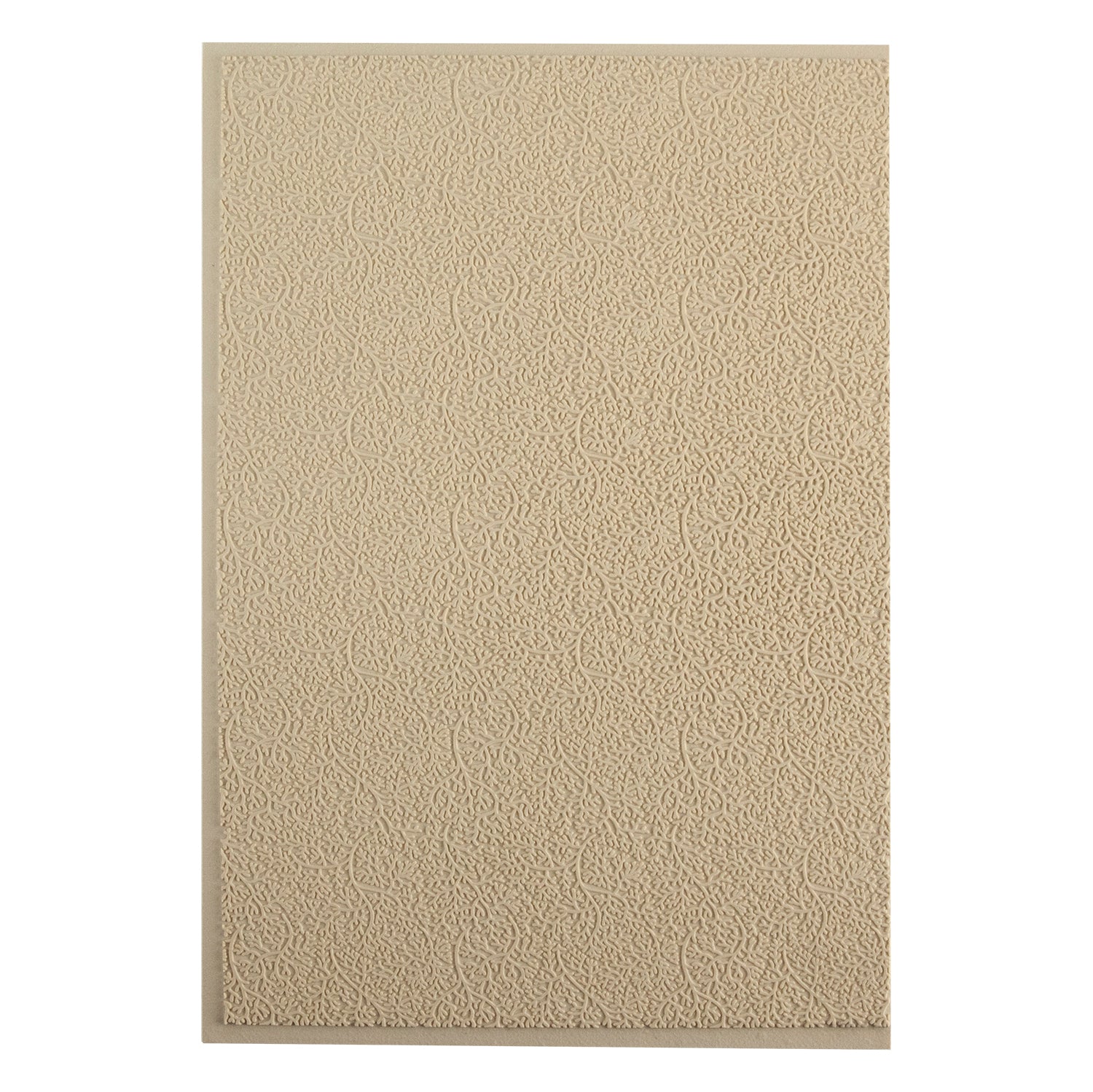 Mega Texture Tile - Branching Out. Use to impress texture in soft clays. Mega Texture Tiles are perfect for projects both large and small. Mega Tiles measure 9-1/4" x 6" and are about 7 times larger than Texture Tiles. These textures are flexible, washable and can be used with any soft clay.