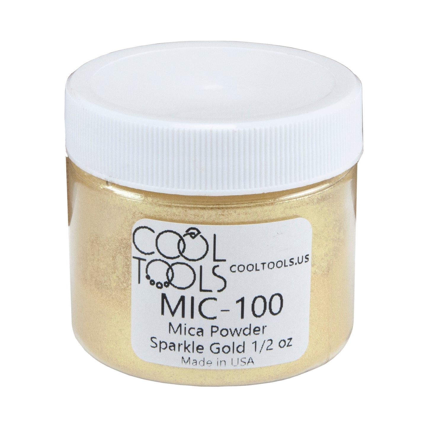 Mica Powder - Sparkle Gold - 1/2 oz