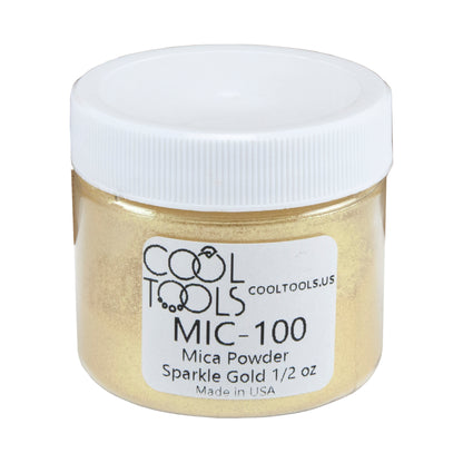Mica Powder - Sparkle Gold - 1/2 oz - Cool Tools