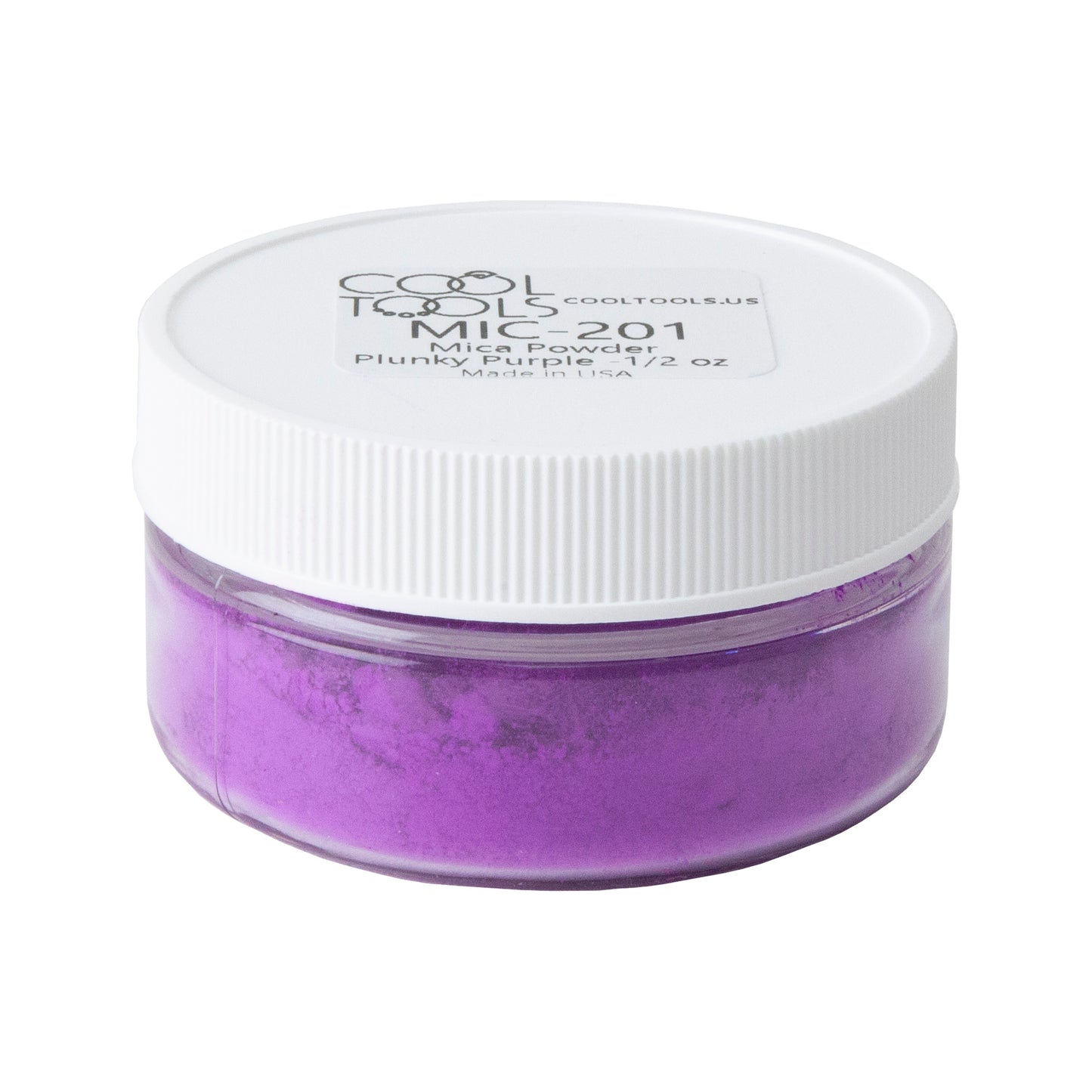 jar of Pigment Powder - Plucky Purple - 1/2 oz