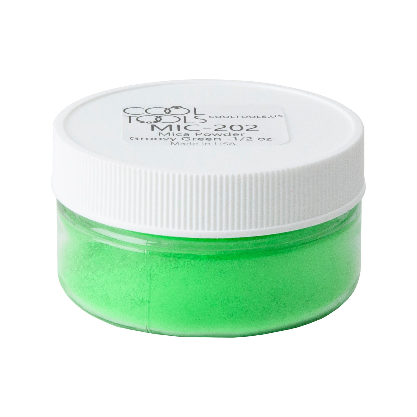 jar of Pigment Powder - Groovy Green - 1/2 oz