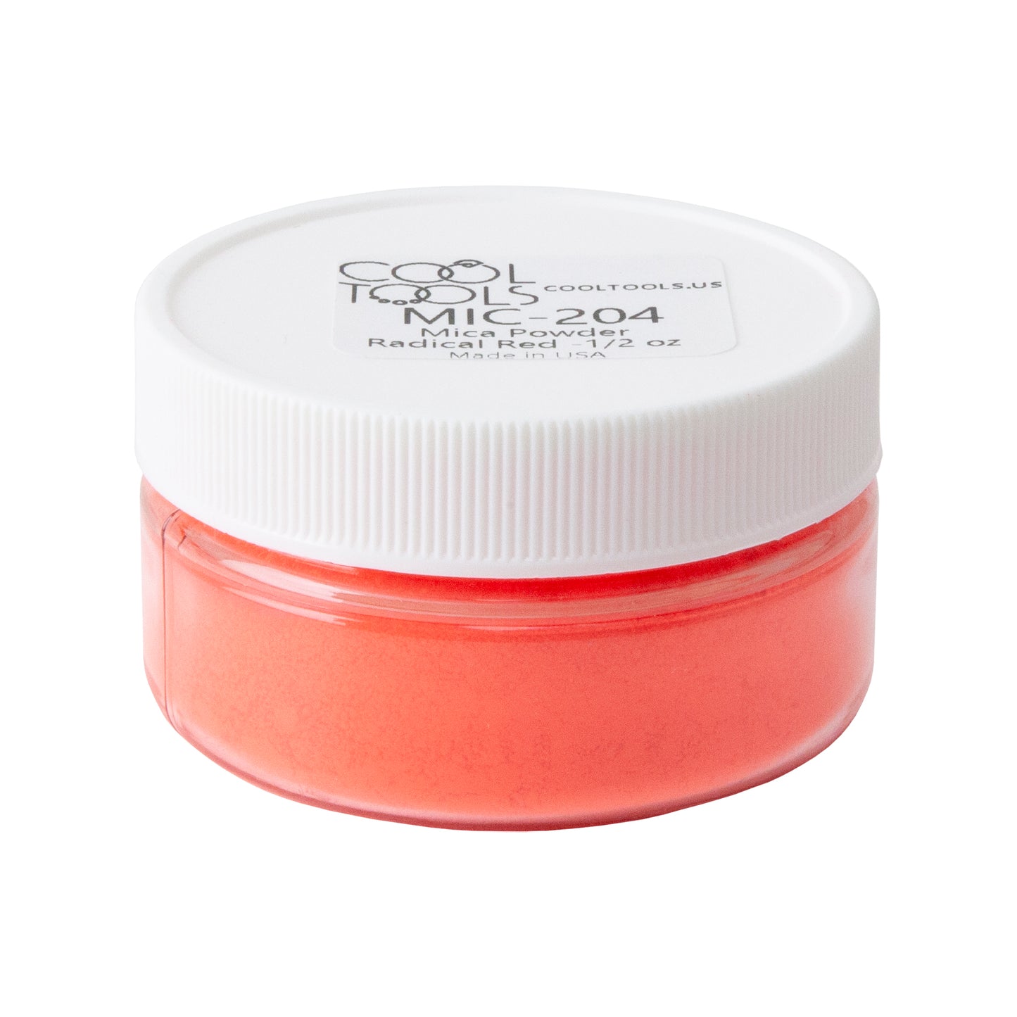 jar of Pigment Powder - Radical Red - 1/2 oz