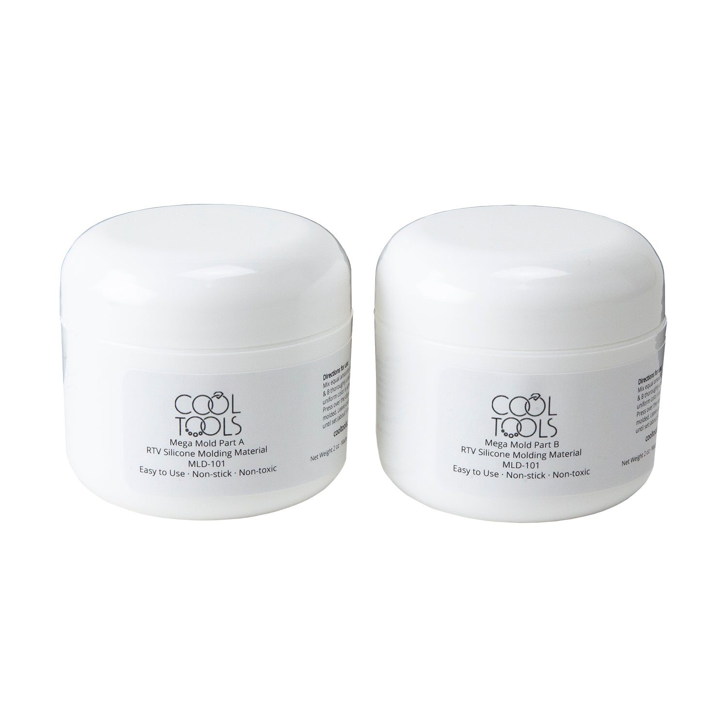 Mega Mold Silicone RTV Molding Compound 4oz jars