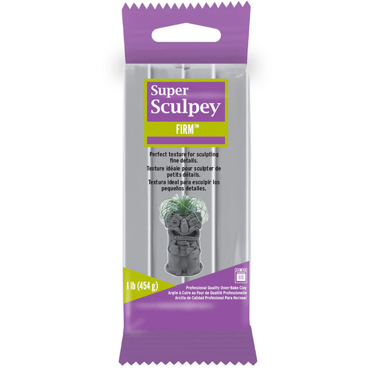 package of Sculpey Firm Modeling Compound - Grey