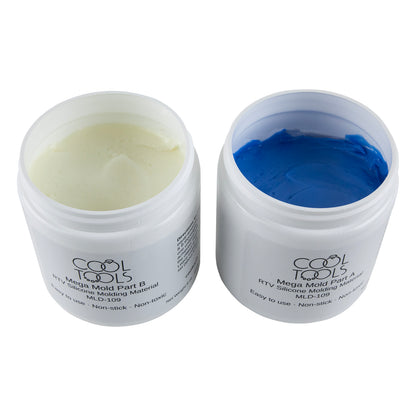 Mega Mold Silicone RTV Molding Compound 1lb jars