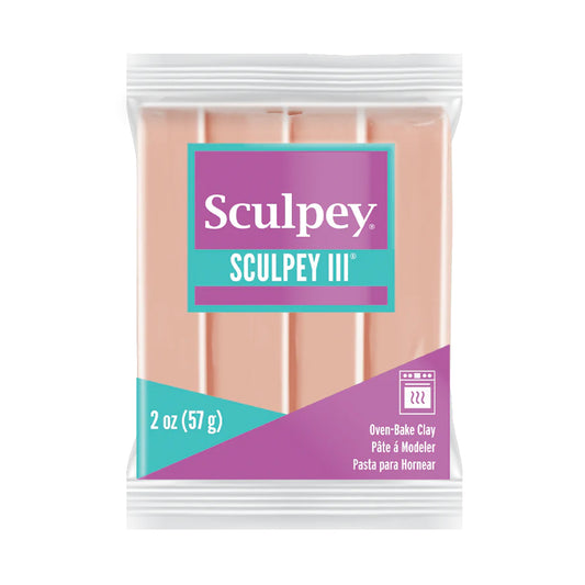 Sculpey III Polymer Clay - Beige 2 oz block