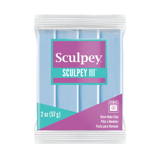 Sculpey III Polymer Clay - Sky Blue 2 oz block