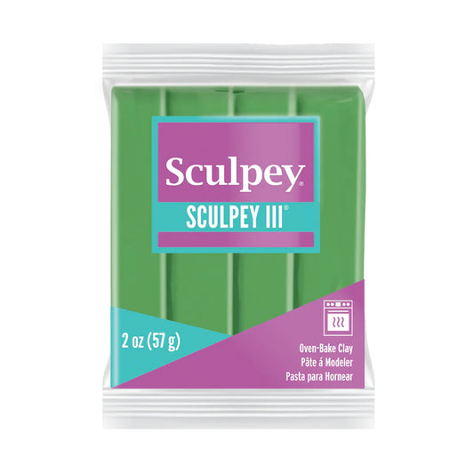 Sculpey III Polymer Clay - String Bean 2 oz block