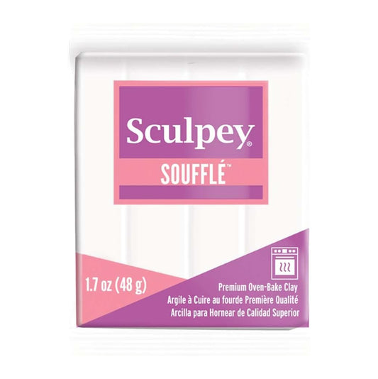 Sculpey Souffle Polymer Clay - Igloo 2 oz block