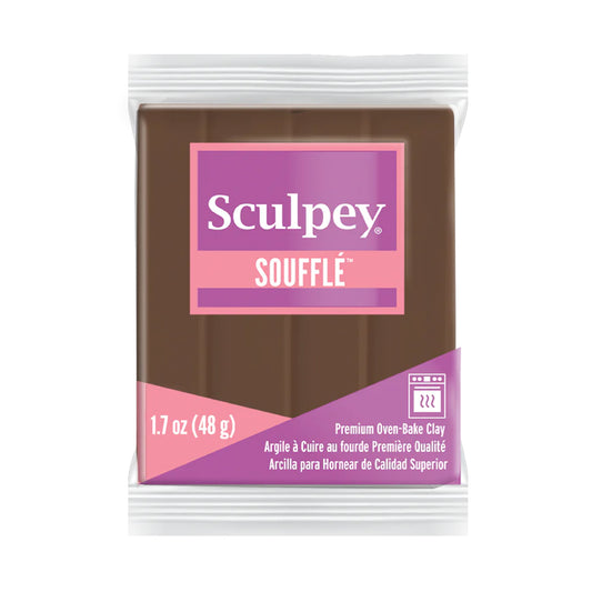 Sculpey Souffle Polymer Clay - Cowboy 2 oz block