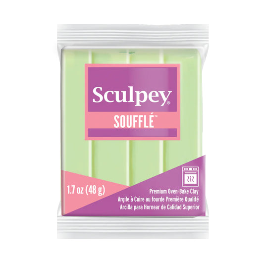 Sculpey Souffle Polymer Clay - Pistachio 2 oz block