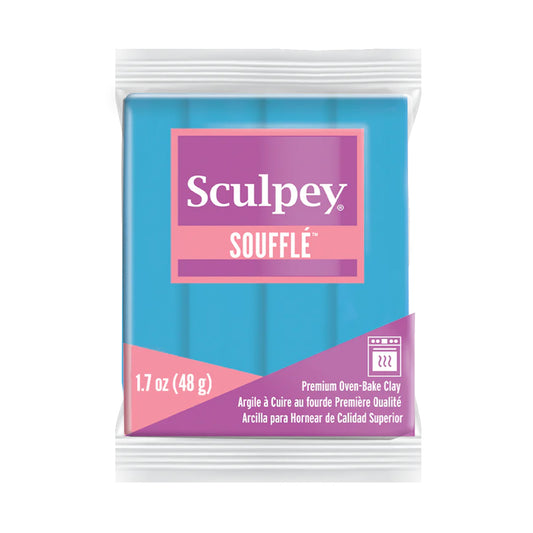 Sculpey Souffle Polymer Clay - Robin's Egg 2 oz block