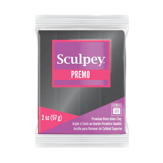 Premo Accent Sculpey Polymer Clay - Graphite Pearl