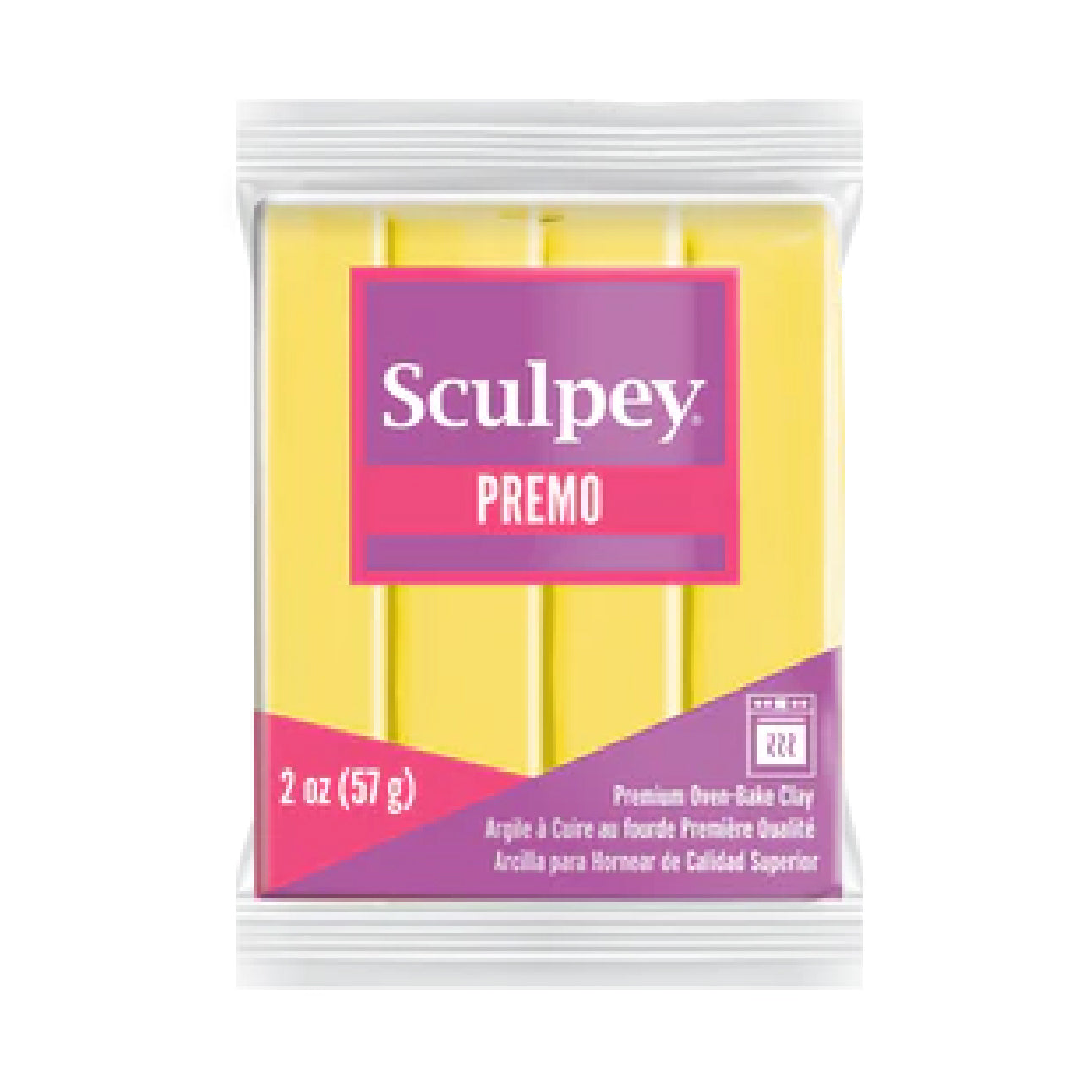 Premo Sculpey Polymer Clay - Sunshine 2 oz block