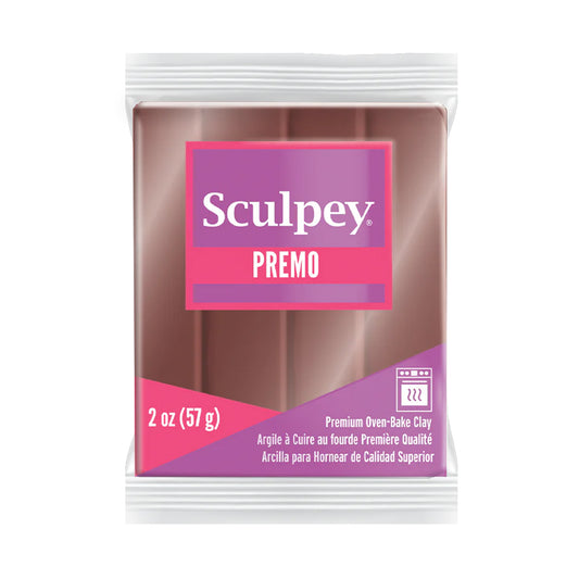 Premo Accent Sculpey® Polymer Clay - Bronze 2 oz block