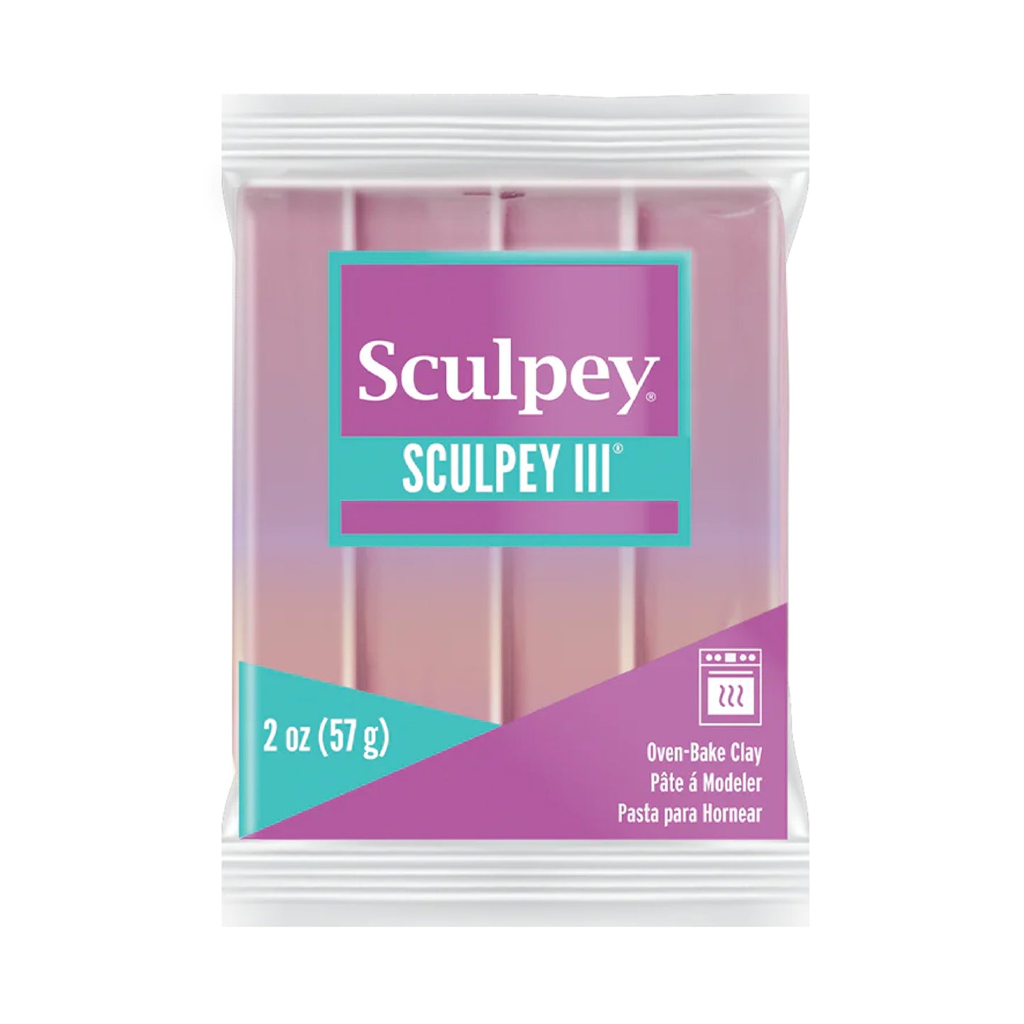 Sculpey III Polymer Clay - Princess Pearl 2 oz block