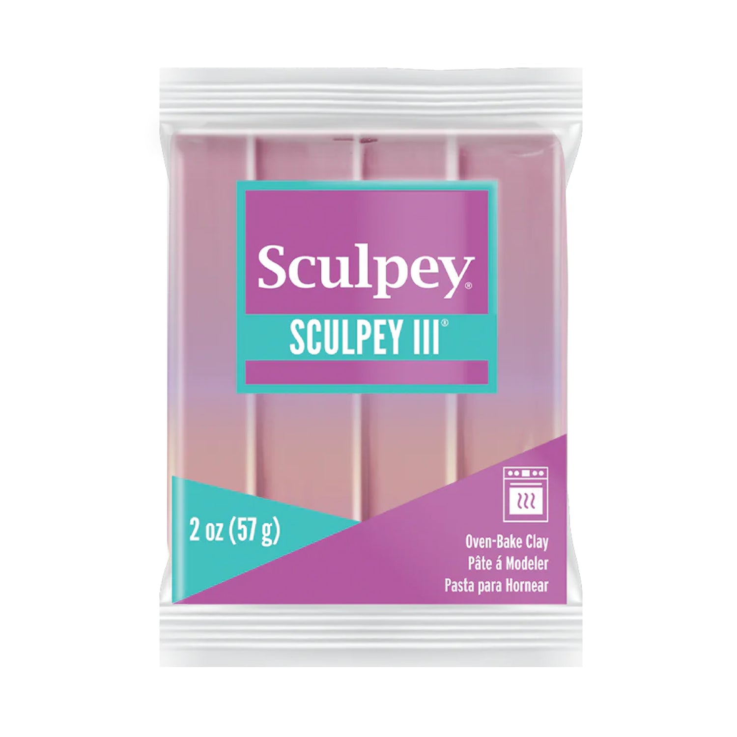 Sculpey III Polymer Clay - Princess Pearl 2 oz block