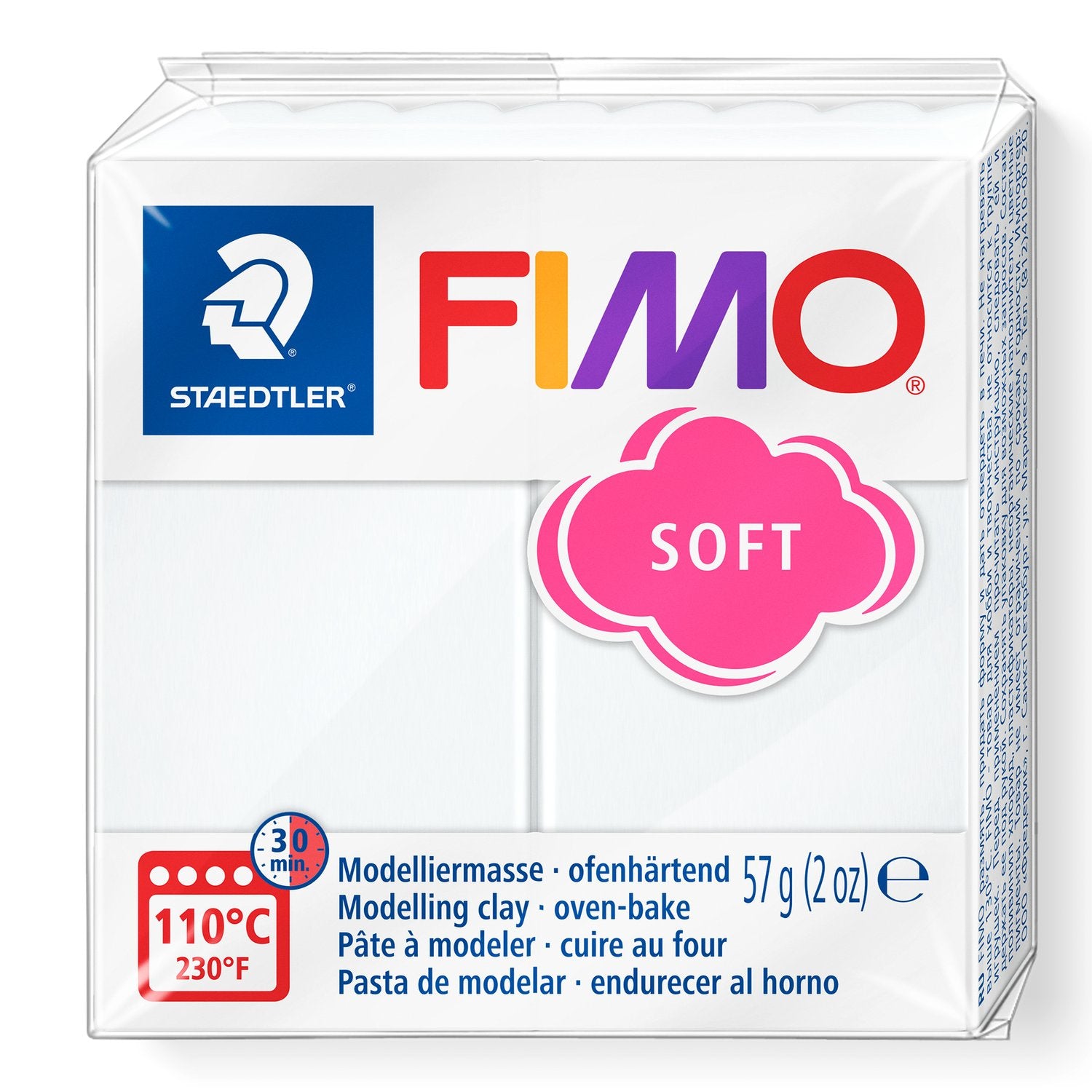 FIMO® Polymer Clay - White 2 oz block