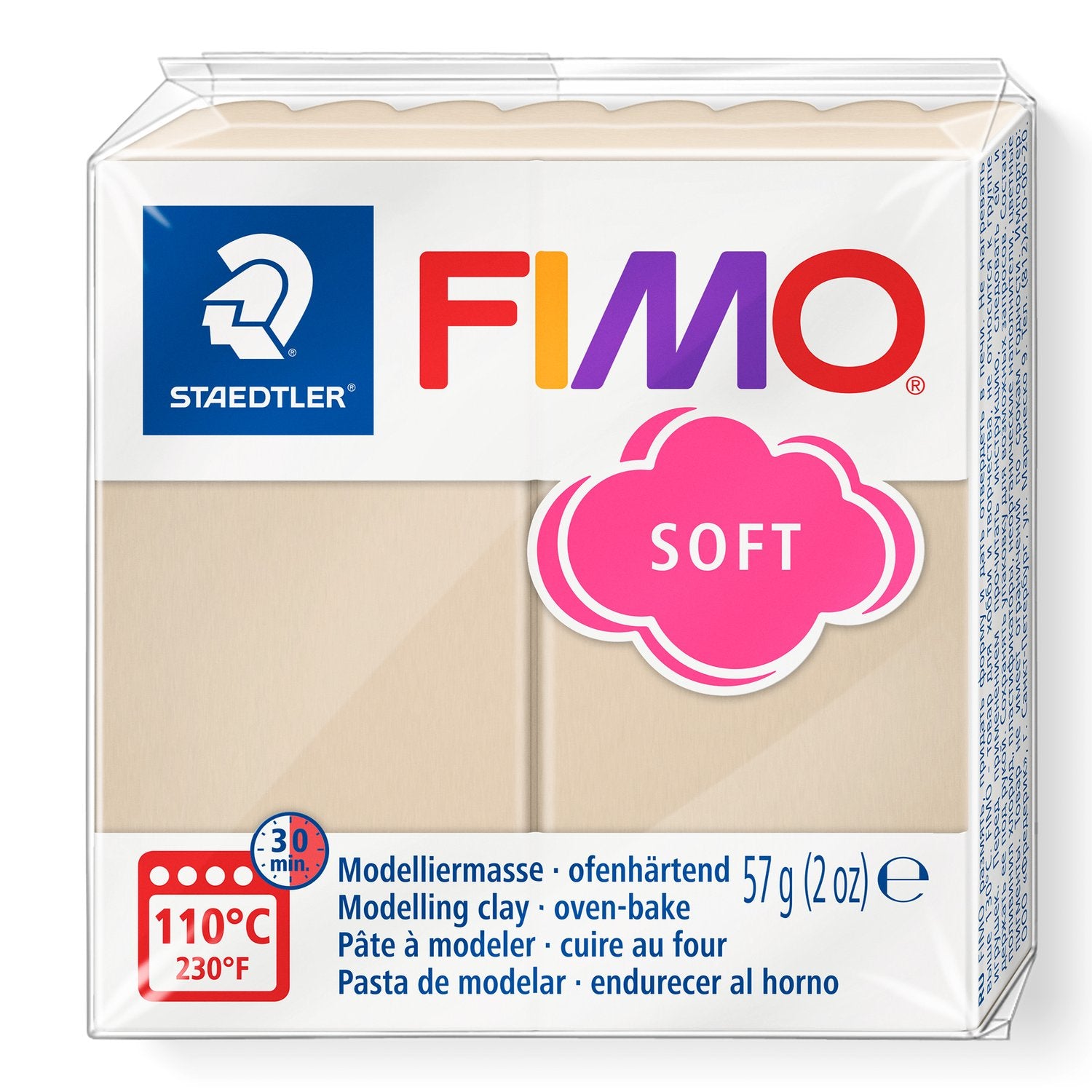 FIMO® Polymer Clay - Sahara #70 2 oz block